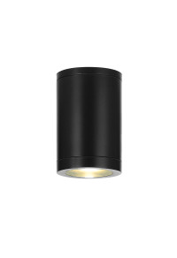 GU10  ROUND CEILING LUMINAIRE 230V AC DARK GREY IP65 GU10 MAX.7W