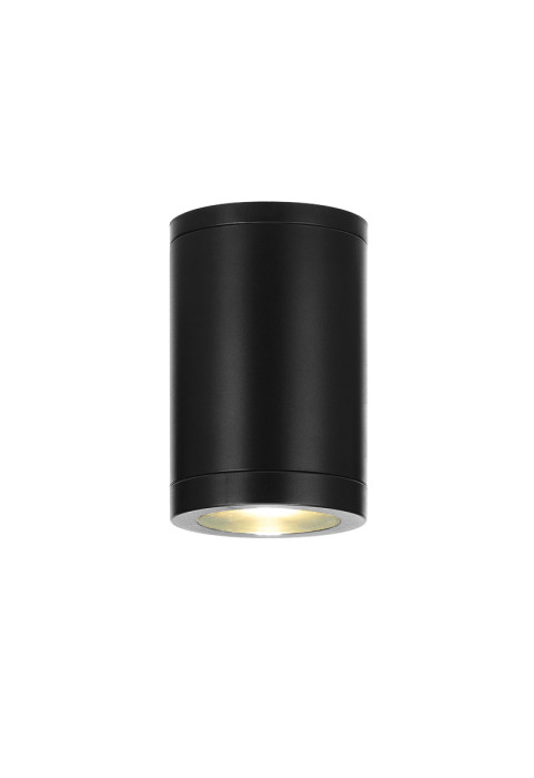 GU10  ROUND CEILING LUMINAIRE 230V AC DARK GREY IP65 GU10 MAX.7W