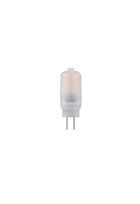 LED SMD G4 2W 3000K 12V AC/DC 150LM RA80 30000H 360° PLASTIC FROSTED