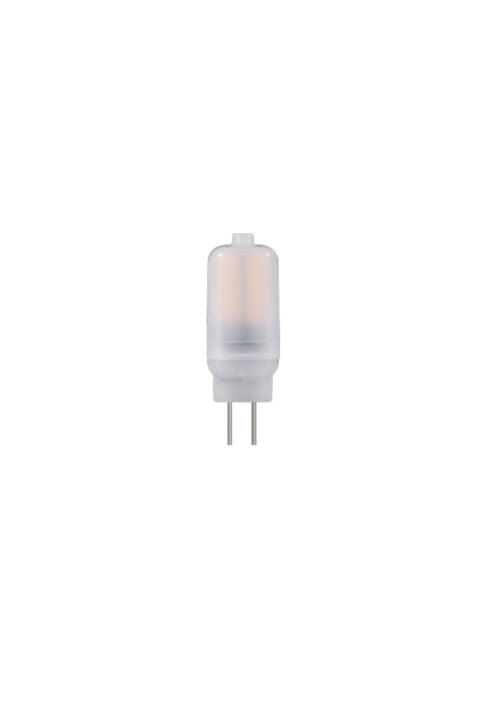 LED SMD G4 2W 3000K 12V AC/DC 150LM RA80 30000H 360° PLASTIC FROSTED