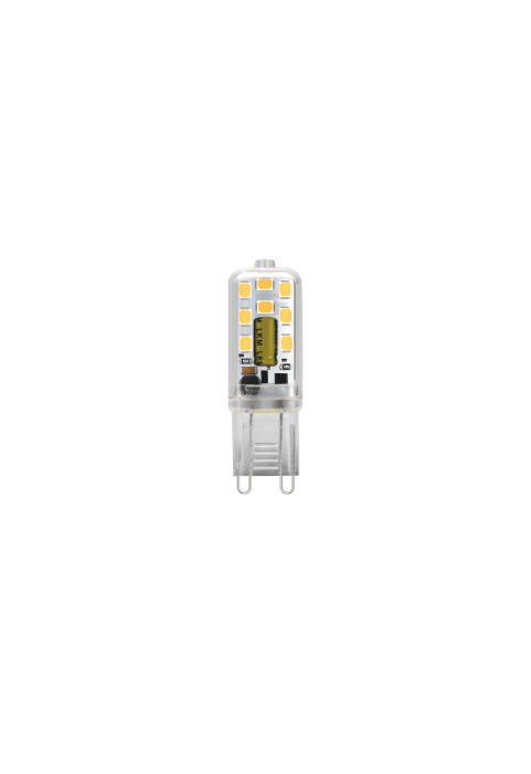 LED SMD G9 3W 6000K 230V AC 270LM RA80 30000H 300° PLASTIC CLEAR