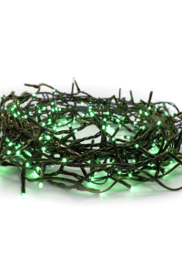 300 LED СТРУННИ СВЕТЛИНИ НА 5 см ЗЕЛЕНО, АДАПТЕР 31VDC И МОЖЕЩИ СЕ СВЪРЗИ МАКСИМУМ  2 КОМПЛЕТА IP44 3m ЗЕЛЕН КАБЕЛ