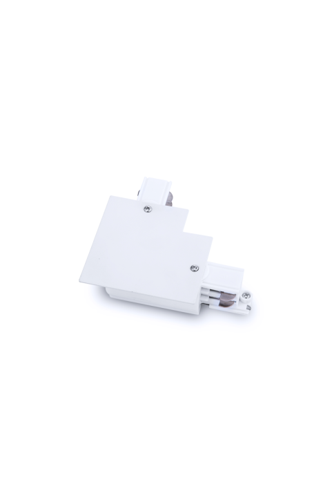 WHITE 90º CONNECTOR FOR 4 WIRE RECESSED