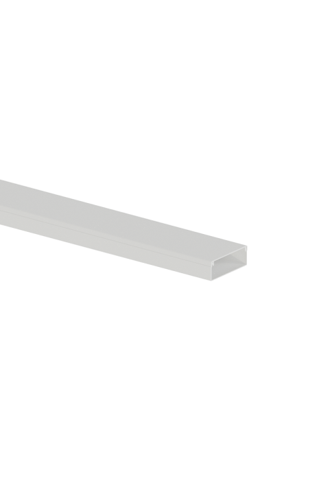 ^CABLE TRUNKING 40X16mm WITHOUT ADHESIVE TAPE WHITE WITH DOUBLE LOCK