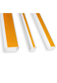 ^ 60X60mm WITH ADHESIVE TAPE WHITE