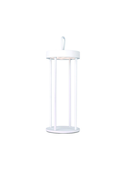 ^LED SMD TABLE BATTERY LUMINAIRE 3W 240LM  3.000K SAND WHITE 120°  CRI80 IP54