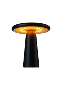 LED SMD TABLE BATTERY LUMINAIRE 2W 190LM MAX 335° CCT 2.200-3.000K MATT BLACK CRI80 IP65