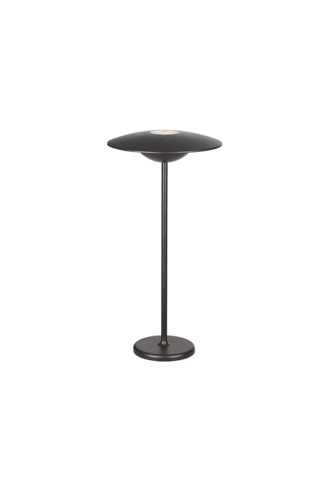 ^LED SMD TABLE BATTERY LUMINAIRE 2W 260LM 83° 3.000K DARK GREY CRI80 IP54 