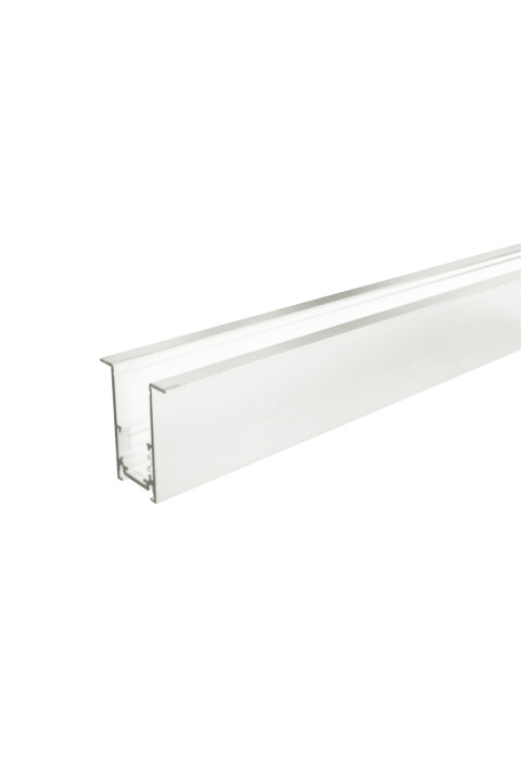 MAGNETIC RECESSED TRACK 48V DC 2M MATTE WHITE
