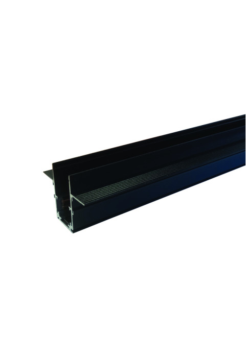 MAGNETIC TRIMLESS TRACK 48V DC 3M MATTE BLACK