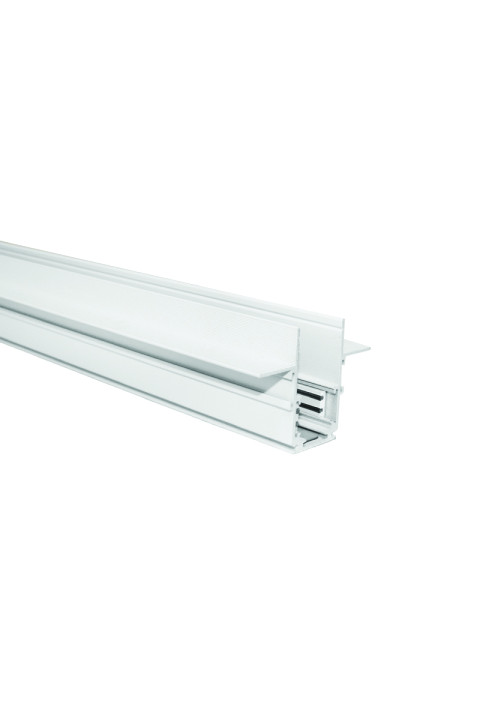 MAGNETIC TRIMLESS TRACK 48V DC 2M MATTE WHITE