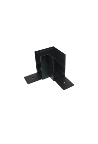 MATTE BLACK 90° CORNER FOR MAGNETIC SURFACE/PENDANT TRACK