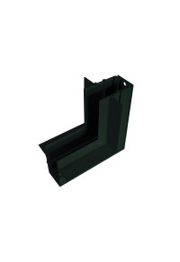MATTE BLACK 90° INNER CORNER FOR MAGNETIC TRIMLESS TRACK