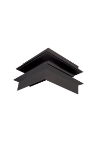 MATTE BLACK 90° OUTER CORNER FOR MAGNETIC TRIMLESS TRACK