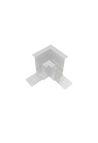 MATTE WHITE 90° CORNER FOR MAGNETIC RECESSED TRACK