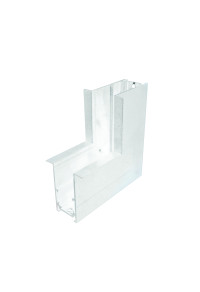 MATTE WHITE 90° INNER CORNER FOR MAGNETIC RECESSED TRACK