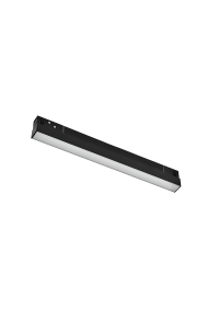 30СМ 10W 3000K LED ОСВЕТИТЕЛНО ТЯЛО ЗА МАГНИТНА ШИНА ACA LIGHTING / MATTE BLACK MAGNETIC LINEAR 48V DC 10W 3000K 800LM 110° OSRAM RA90 L300MM