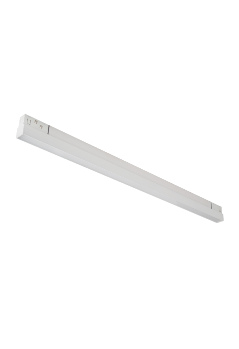 60СМ 20W 3000K LED ОСВЕТИТЕЛНО ТЯЛО ЗА МАГНИТНА ШИНА ACA LIGHTING / MATTE WHITE MAGNETIC LINEAR 48V DC 20W 3000K 1600LM 110° OSRAM RA90 L600MM