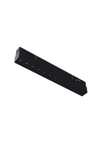 12W 4000K LED ОСВЕТИТЕЛНО ТЯЛО ЗА МАГНИТНА ШИНА ACA LIGHTING / MAT BLACK MAGNETIC LINEAR LIGHTING 48V DC 12W 4000K 1080LM 36° OSRAM RA90 L220MM