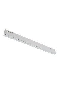 24W 3000K LED ОСВЕТИТЕЛНО ТЯЛО ЗА МАГНИТНА ШИНА ACA LIGHTING / WHITE MATTE MAGNETIC LINEAR LIGHT 48V DC 24W 3000K 2050LM 36° OSRAM RA90 L436MM