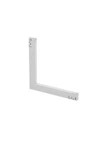 MATTE WHITE MAGNETIC LINEAR 90° INNER CORNER 48V DC 20W 4000K 1750LM 110° OSRAM RA90 L330*330MM