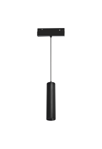 LED ПЕНДЕЛ ЗА МАГНИТНА ШИНА ACA LIGHTING / MATTE BLACK MAGNETIC PENDANT LUMINAIRE 48V DC 9W 4000K 1030LM 36° OSRAM RA90 Φ50*220MM