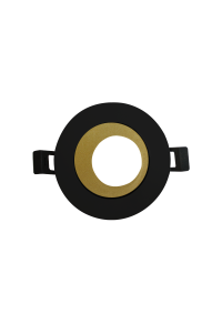 ^SPOT BLACK & GOLD GU10