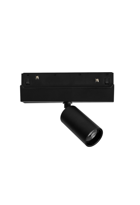 LED ПРОЖЕКТОР ЗА МАГНИТНА ШИНА ACA LIGHTING / MATTE BLACK MAGNETIC MINI SPOT 48V DC 6W 4000K 640LM 24° OSRAM RA90 Φ30*60MM
