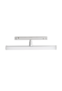 MATTE WHITE MAGNETIC LUMINAIRE 48V DC 6W 4000K 600LM 150° Χ 100° OSRAM RA90 Φ28Χ300MM