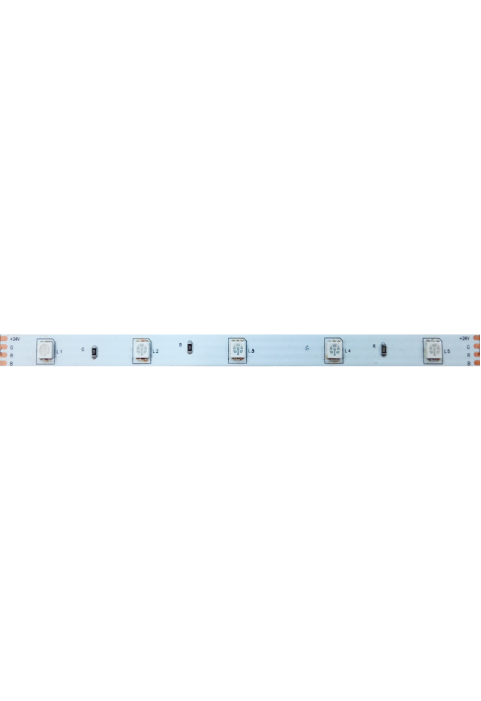 LED STRIP 5M 7.2W/M 24V DC IP65 NANO RGB 10mm