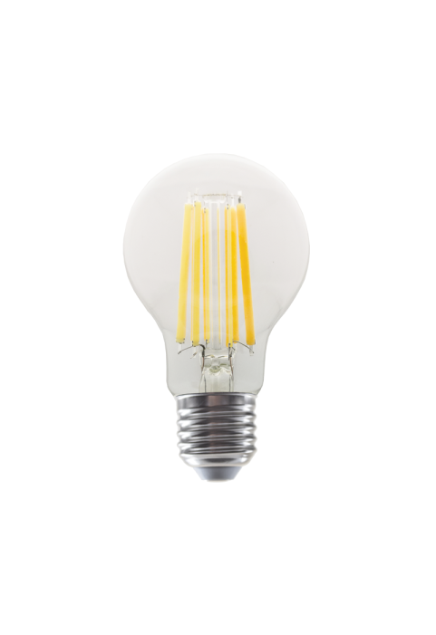 LED FILAMENT E27 A60 12W 4000K 230V AC 1600LM RA80 30000H 360°