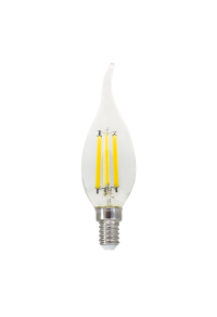 LED FILAMENT E14 C35 6W TIP 4000K 230V AC 770LM RA80 30000H 360°