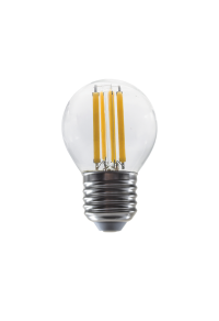 LED FILAMENT E27 G45 7W 4000K 230V AC 900LM RA80 30000H 360°