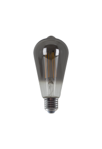 LED FILAMENT E27 ST64 8W SMOKE 1800K 230V AC 400LM RA80 30000H 360°