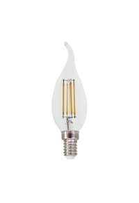LED FILAMENT E14  DIM C35 5W TIP 2700K 230V AC 680LM RA80 30000H 360°