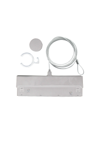 PENDANT KIT FOR COSMO20*W, COSMO40*W (WHITE MAGNETIC ADAPTOR+2M STEEL WIREWITH CLIP)