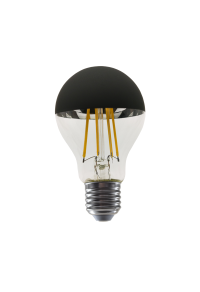 LED FILAMENT E27 DIM A60 BLACK 8W 2700K 230V AC 900LM RA80 30000H 180°