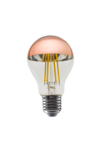 LED FILAMENT E27 DIM A60 ROSE GOLD 8W 2700K 230V AC 900LM RA80 30000H 180°