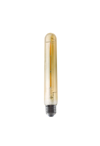 LED FILAMENT E27 DIM T30 4W AMBER 2700K 230V AC 480LM RA80 30000H 360°