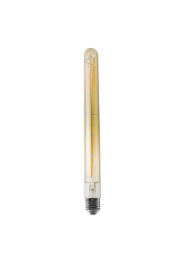 LED FILAMENT E27 DIM T30 6W AMBER 2700K 230V AC  760LM RA80 30000H 360°