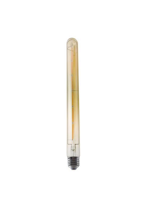 LED FILAMENT E27 DIM T30 6W AMBER 2700K 230V AC  760LM RA80 30000H 360°