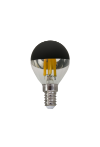 LED FILAMENT E14 DIM G45 BLACK 5W 2700K 230V AC 620LM RA80 30000H 180°