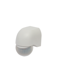 MOTION DETECTOR INFRARED WALL MOUNTED 230V IP44 180° ~12m MAX WHITE