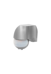 MOTION DETECTOR INFRARED WALL MOUNTED 230V IP44 180° ~12m MAX INOX