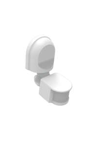 MOTION DETECTOR INFRARED WALL MOUNTED 230V IP44 180° 2~12m MAX WHITE