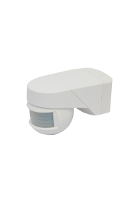 MOTION DETECTOR INFRARED 3 IN 1 230V IP54 180° & 360° 12m MAX WHITE