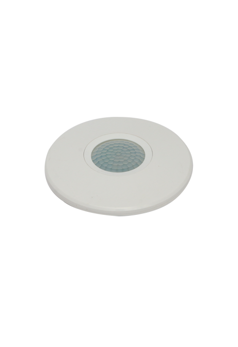MOTION DETECTOR INFRARED CEILING MOUNTED 230V IP20 360° 2-6m MAX WHITE DISC