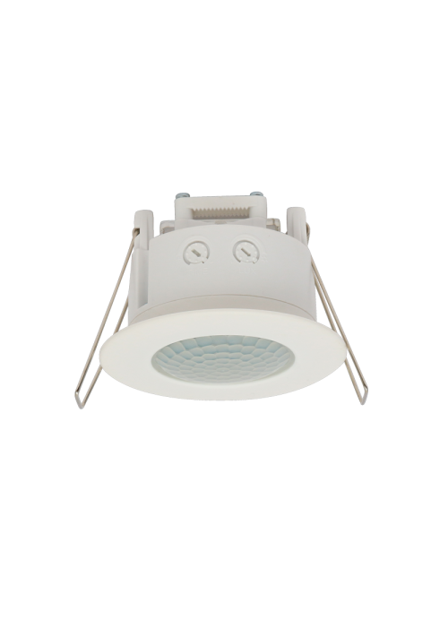 MOTION DETECTOR INFRARED FLUSH MOUNTED 230V IP65 360° ~8m MAX WHITE