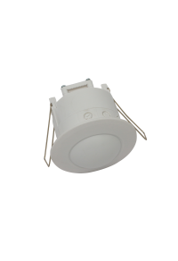 MOTION DETECTOR MICROWAVE FLUSH MOUNTED 230V IP20 360° ~8m MAX WHITE