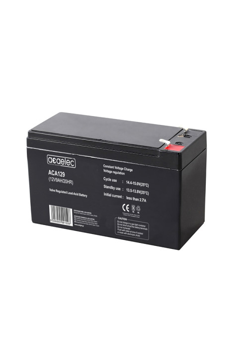 BATTERY AGM VRLA 12V 9AH/20HR (F2 terminal)